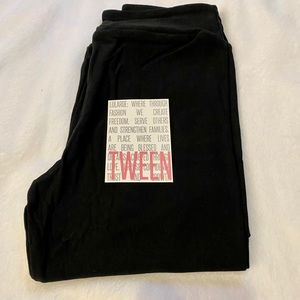 Black Tween Lularoe leggings